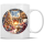Tasse Kaffeebecher Winter rund Weihnachtszimmer Happy X-Mas 27