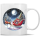Tasse Kaffeebecher Winter rund Weihnachtsschlitten mit Geschenken Feliz Navidad 29
