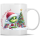 Mug Coffee Cup Winter Zottelgreen with Candy Cane Tree and Gifts Christmas Wonderland 38