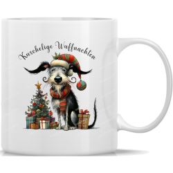 Tasse Kaffeebecher Winter Kuschelige Wuffweihnachten 45
