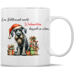 Tasse Kaffeebecher Winter Ein Fellfreund macht...
