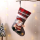 Weihnachtsstrumpf Stoff Nikolausstiefel mit 3D Figuren personalisierbar mit Name