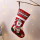 Weihnachtsstrumpf Stoff Nikolausstiefel mit 3D Figuren personalisierbar mit Name