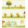 Duckling Meadow Border Wall Sticker Nursery Kids Room Heiler-Design