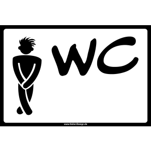 WC Herren Modern