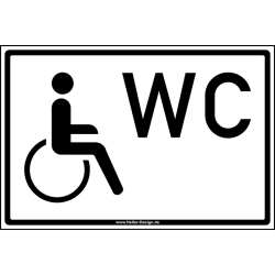 WC für Rollstuhlfahrer