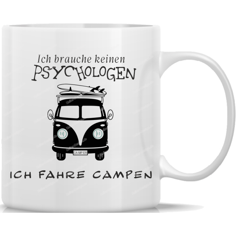 Camping Mug I Dont Need a Therapist I Go Camping Coffee Cup