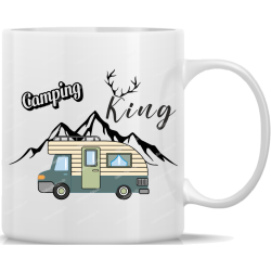 Tasse Kaffeebecher Camping King