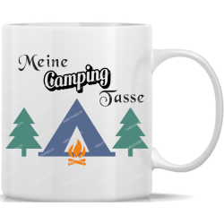 Tasse Kaffeebecher Camping Meine Camping Tasse