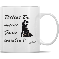 Tasse Kaffeebecher Spruch Heiraten Hochzeit Wedding...