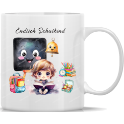 Mug Finally a Schoolkid Coffee Cup