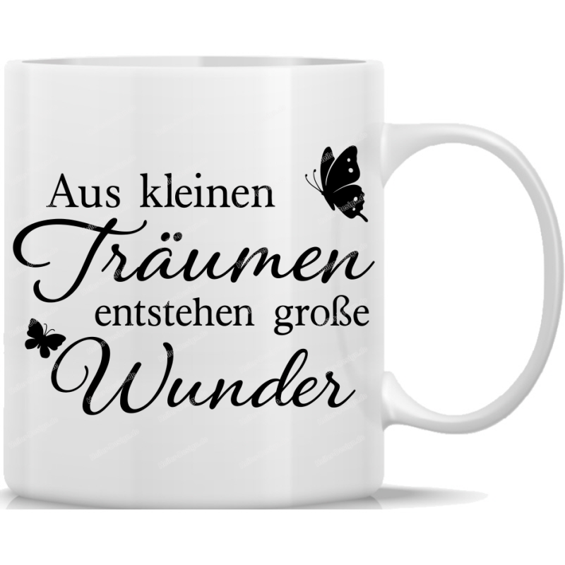 Mug From Small Dreams Come Great Wonders