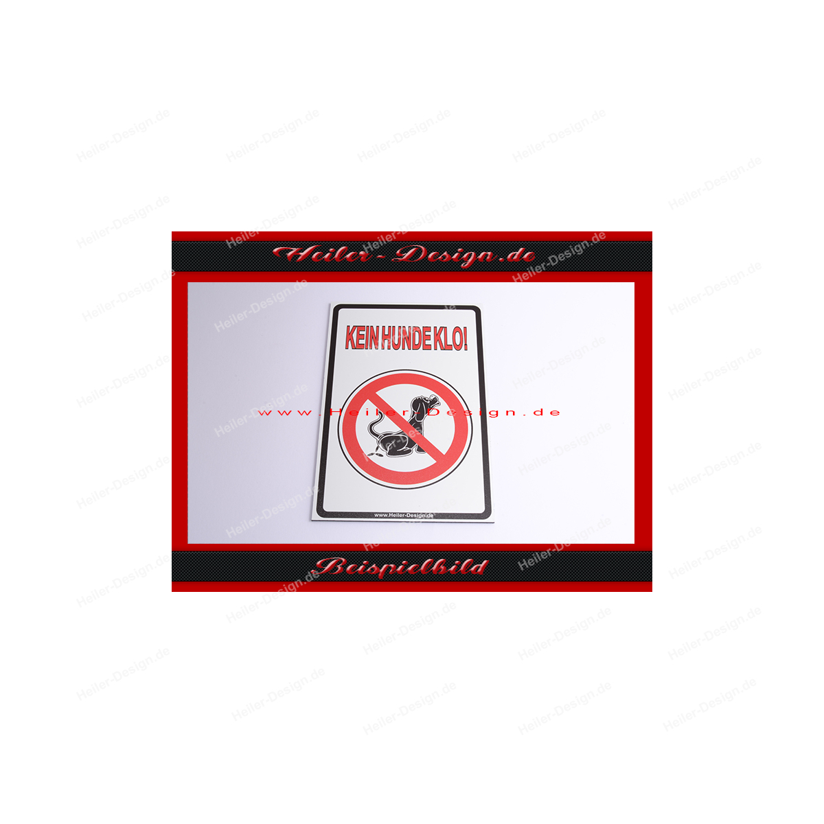 Schilder Verbotsschilder Schild Hund Allerlei Drucksachen, 4,49