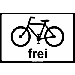 Fahrräder frei