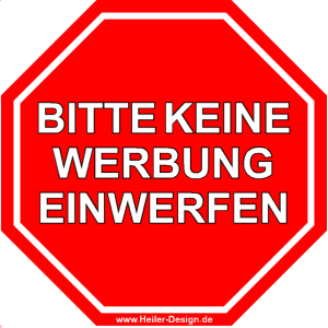 Bitte keine Werbung einwerfen 4