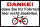 Thank You for Not Parking your Bicycle Here Sign - 1