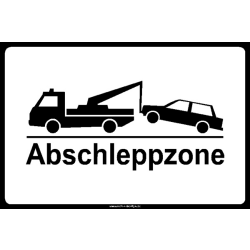 Abschleppzone