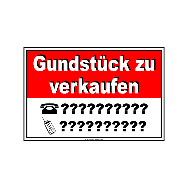 Information sign Property for sale 2