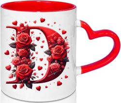 Love Mug Alphabet Letter Mug Valentine’s Day...