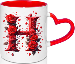 Love Mug Alphabet Letter Mug Valentine’s Day...