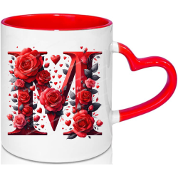 Love Mug Alphabet Letter Mug Valentine’s Day...