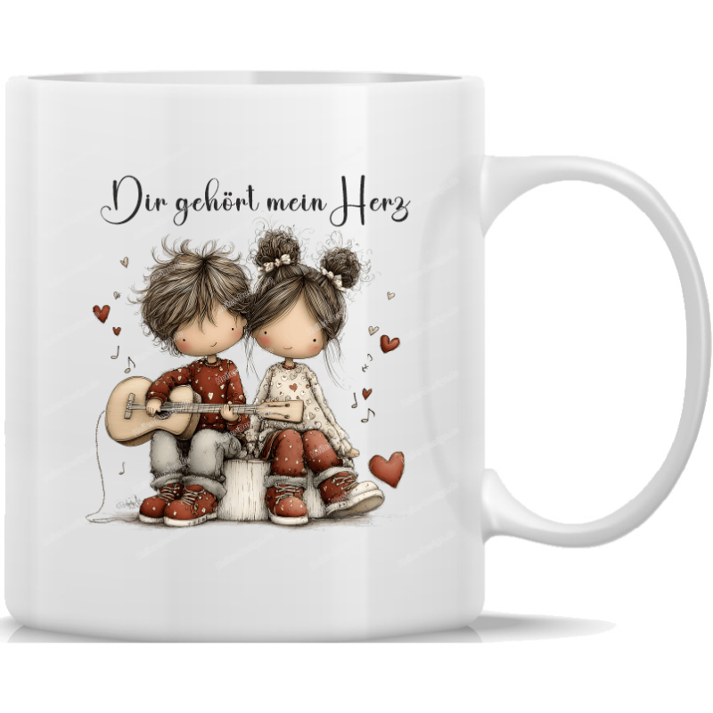 Coffee Mug Love Valentine Mug You Own My Heart