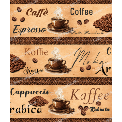 Wandborduere Kueche Kaffee Kaffeebohnen Gemuetliche...