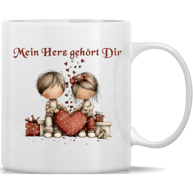 Coffee Mug Love Valentine My Heart Belongs To You