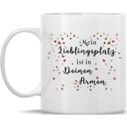 Coffee Mug Love Valentine My Favourite Place Is In Your Arms