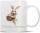 Tasse Kaffeebecher Frohe Ostern fröhlicher Osterhase mit Eierkorb personalisierbar
