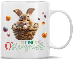 Mug Coffee Cup Little Easter Greeting Cute Easter Bunny...