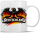 Mug Germany Fire Eagle Black Red Gold with Color Explosion Design Motif