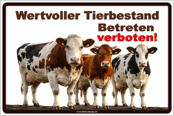 Wertvoller Tierbestand Betreten verboten! - 3