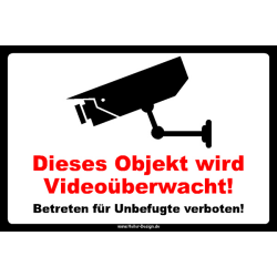 Dieses Ojekt wird Videoüberwacht.Betreten für...