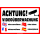 Achtung! Videoüberwachung in 4 Sprachen