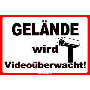 Gelände wird Videoüberwacht