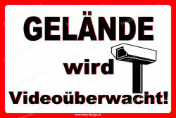 Grounds Under CCTV Surveillance Sign