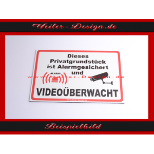 Schilder Verbotsschilder Schild Videoüberwachung ...