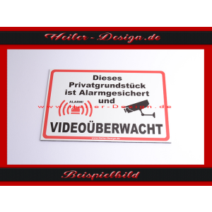 Dieses Privatgrundstück ist Alarmgesichert und Videoüberwacht!