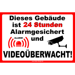 Dieses Gebäude ist 24 Stunden Alarmgesichert und...