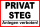 Verbotsschild Privat Steg Anlegen verboten! 150 mm x 300 mm 2 mm Alu Verbundplatte Ohne Ecken eckig