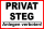 Verbotsschild Privat Steg Anlegen verboten! 300 mm x 400 mm 2 mm Alu Verbundplatte Ohne Ecken abgerundet