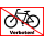 Prohibition Sign Cyclists Prohibited