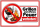 Prohibition Sign – No Barbecuing or Open Flames!