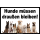 Verbotsschild Hunde müssen draußen bleiben. - 2