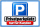 Parkplatzschild Privatparkplatz – nur für Kunden