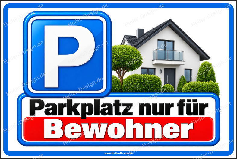Parking Sign Residents Only