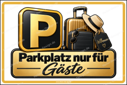 Parkplatz nur für Gäste - 2