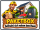 Hinweisschild Paketbox befindet sich neben dem Haus