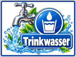 Hinweisschild Trinkwasser